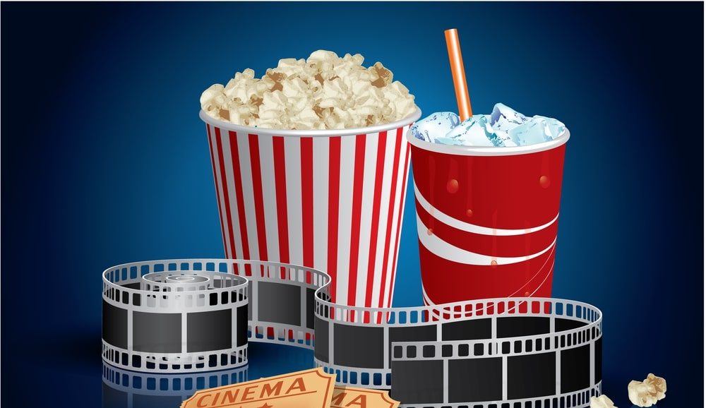 Coke and popcorn movies